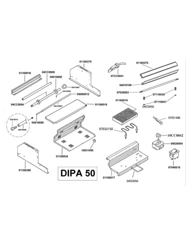 Pièces détachées CB S.R.L. DIPA50 Annee 0 - CB S.R.L. DIPA50 - Annee 0 - Cb S.R.L