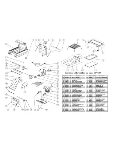 Pièces détachées CB S.R.L. ECV1050 Annee 0 - CB S.R.L. ECV1050 - Annee 0 - Cb S.R.L