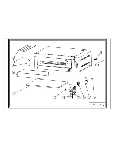 Pièces détachées CB S.R.L. FP6E-REV Annee 0 - CB S.R.L. FP6E-REV - Annee 0 - Cb S.R.L