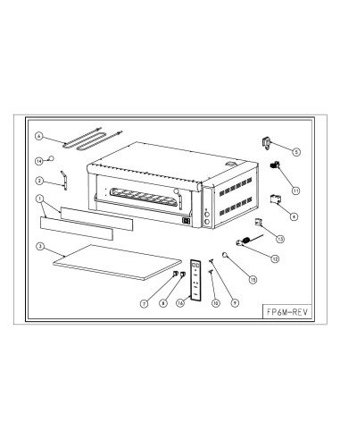 Pièces détachées CB S.R.L. FP6M-REV Annee 0 - CB S.R.L. FP6M-REV - Annee 0 - Cb S.R.L