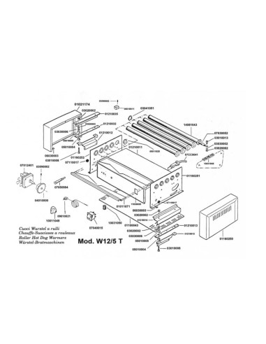 Pièces détachées CB S.R.L. W12-5T Annee 0 - CB S.R.L. W12-5T - Annee 0 - Cb S.R.L