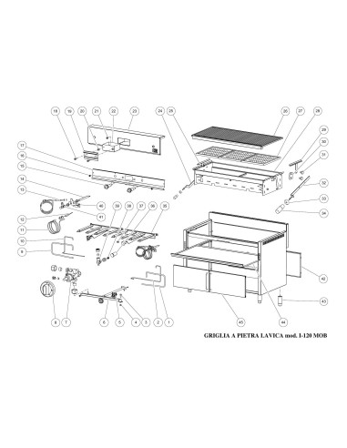 Pièces détachées CB S.R.L. I-120MOB Annee 0 - CB S.R.L. I-120MOB - Annee 0 - Cb S.R.L