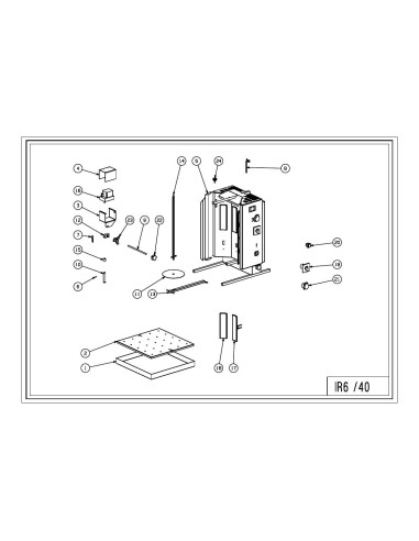 Pièces détachées CB S.R.L. IR6-40 Annee 0 - CB S.R.L. IR6-40 - Annee 0 - Cb S.R.L