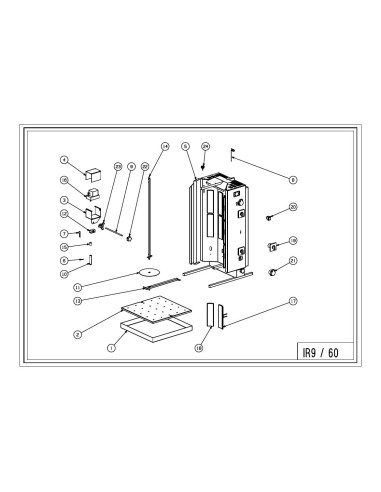 Pièces détachées CB S.R.L. IR9-60 Annee 0 - CB S.R.L. IR9-60 - Annee 0 - Cb S.R.L