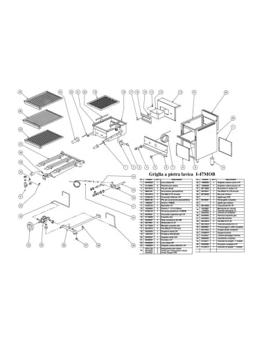 Pièces détachées CB S.R.L. I47MOB Annee 0 - CB S.R.L. I47MOB - Annee 0 - Cb S.R.L