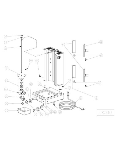 Pièces détachées CB S.R.L. IR500 Annee 0 - CB S.R.L. IR500 - Annee 0 - Cb S.R.L