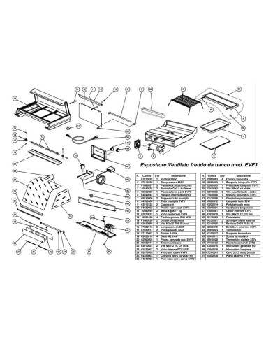 Pièces détachées CB S.R.L. EVF3 Annee 0 - CB S.R.L. EVF3 - Annee 0 - Cb S.R.L