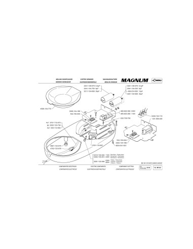 Pièces détachées CIMBALI MAGNUM Annee 200503- - CIMBALI MAGNUM - Annee 200503- - Cimbali