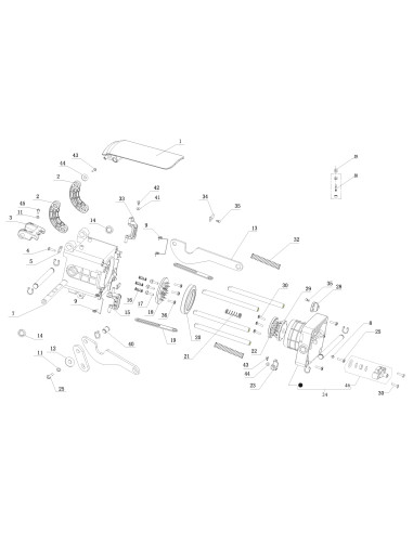 Pièces détachées Flexy Lb Manuale/Automatica - 230V 50Hz - Gruppo inserimento LB - VERSIONE MANUALE / AUTOMATICA - 3 - C0898X00 