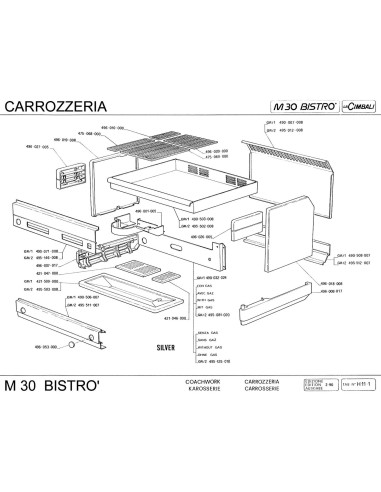 Pièces détachées CIMBALI M30-BISTRO (199002-) Annee 199002- - CIMBALI M30-BISTRO (199002-) - Annee 199002- - Cimbali