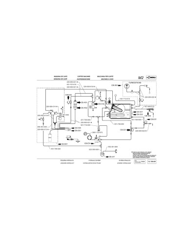 Pièces détachées CIMBALI M2-BARSYSTEM (200504-) Annee 200504- - CIMBALI M2-BARSYSTEM (200504-) - Annee 200504- - Cimbali