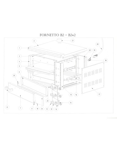 Pièces détachées FAMA FORNETTO B2-2 Annee 2015 - FAMA FORNETTO B2-2 - Annee 2015 - Fama