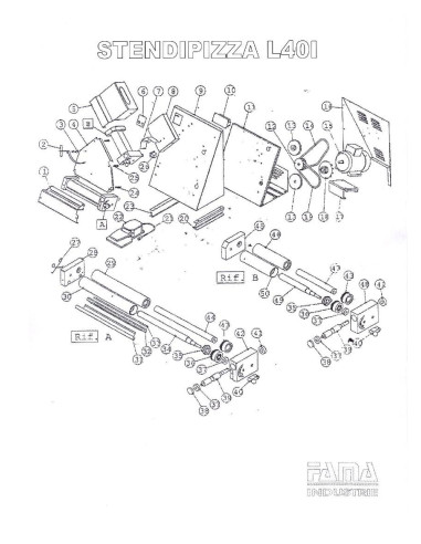 Pièces détachées FAMA STENDIPIZZA L40I Annee 0 - FAMA STENDIPIZZA L40I - Annee 0 - Fama