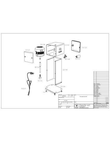 Pièces détachées CEADO M105 Annee 01-2005 - CEADO M105 - Annee 01-2005 - Ceado