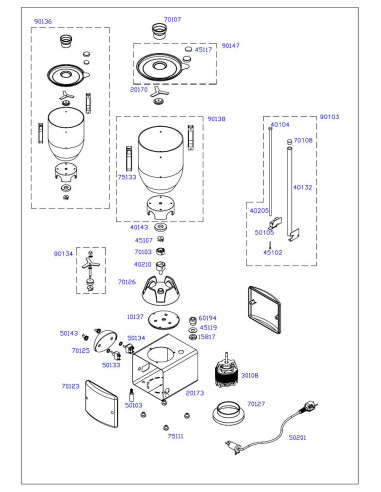 Pièces détachées CEADO XB403 Annee 0 - CEADO XB403 - Annee 0 - Ceado