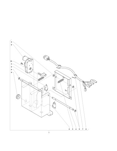 Pièces détachées Sfera   -   220V 50Hz - Verrouillage pour zone de prélèvement - 3 - C211X01 - Necta 