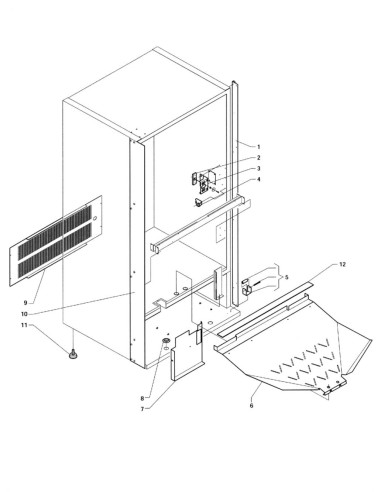 Pièces détachées Zeta 450 - Châssis - 3 - C146X00 - Necta 