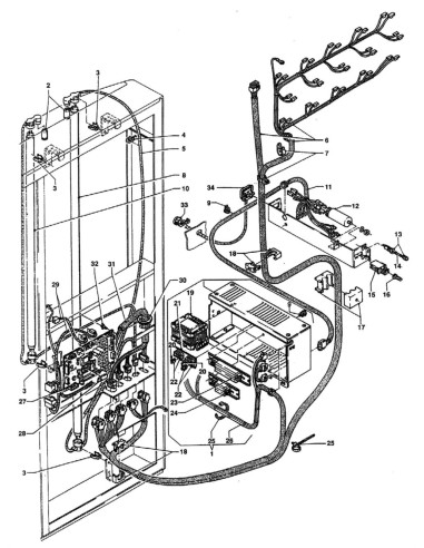 Pièces détachées Zeta 550/9 - Circuit électrique - 4 - C126X0 - Necta 